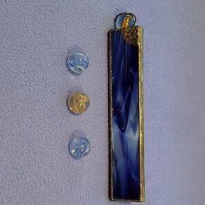 Elegant Blue and Gold Vintage Kaleidoscope